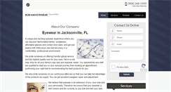 Desktop Screenshot of jacksonvilleeyewear.com